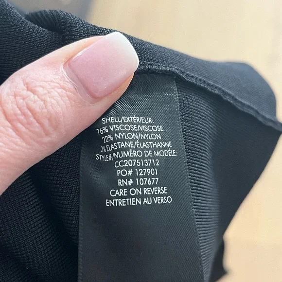 Alice + Olivia Black Halter Crop Top